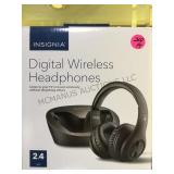 INSIGNIA DIGITAL WIRELESS HEADPHONES, NIB