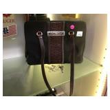 BRIGHTON HANDBAG W/ BRIGHTON PURSE CLIP