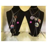 2 NECKS OF NATIVE AMERICAN BOLO TIES