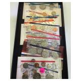1979,1980,1981,1984 &1988 U.S. MINT INC. COIN SETS