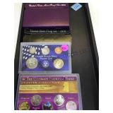 975,1990,1993, 2006 U.S.PROOF SETS & QUARTER COLL