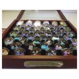 HOLOGRAPHIC GOLD PLATED STATEHOOD QUARTERS