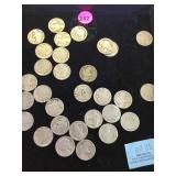 TRAY LOT OF BUFFALO NICKELS