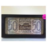 50 REICHSMARK  BANKNOTE OF GERMANY