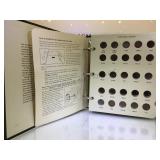 ALBUM OF LINCOLN CENTS, 190-1958, PARTIALLY FULL