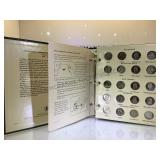 ALBUM OF COMMEMORATIVE QUARTERS, 1999-2003