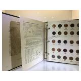 ALBUM OF LINCOLN CENTS, PARTIALLY COMPLETE