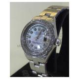 ROLEX LADIES OYSTER DATE JUST DIAMONDS  MODEL 6917