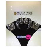 3 PAIRS OF STERLING EARRINGS