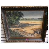 FRAMD ORIGINAL ALBERT DOLMANS OIL ON CANVAS