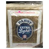 PAIR OF PABST LIGHT BEER, NOS SIGNS