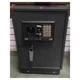 BUNKER HILL FLOOR SAFE, W/KEY & COMBO