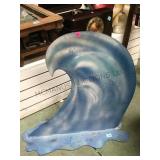 METAL WAVE  27" TALL