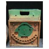 VINTAGE TABLE-TOP BASEBALL COIN-OP GAME, AS IS