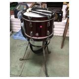 SUNLITE PITCHED BASS DRUM WITH STAND AND MALLETS