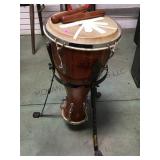 26" TALL PALERO BATA DRUM WITH STAND