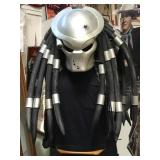 LIFE-SIZE PREDATOR HELMET AND SHOULDER CANNON PACK