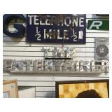 "THE ENTERTAINER" METAL LIGHT UP SIGN