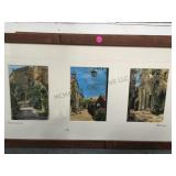 PAIR OF 3-PANEL "ALLEYWAYS 1&2",