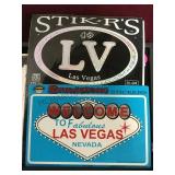 LOT OF NOS LAS VEGAS STICKERS
