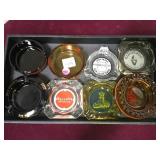 TRAY OF CASINO ASHTRAYS