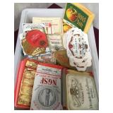 TUB OF NOS LIQUOR LABELS