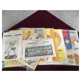 LOT OF GALESBURG BASKETBALL PROGRAMS, 1950