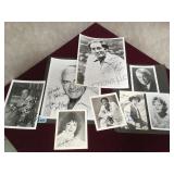 LOT OF AUTOGRAPHED HEAD SHOTS, TED KNIGHT & MORE