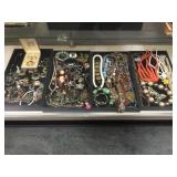 4 TRAYS OF FASHION JEWELRY