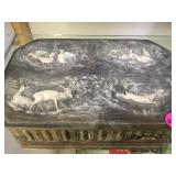 INCOLAY HUNTING THEMED JEWELRY BOX,