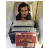 CRATE OF VINYL ALBUMS, NEIL DIAMOND, COMMADORES &