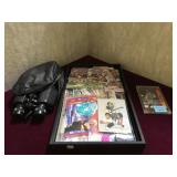 TRAY OF BASEBALL  TRADING CARDS, STAMPS & MORE