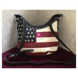 P&G CONCEAL CARRY AMERICAN FLAG PURSE