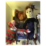 HORROR DOLL LOT, CHUCKIE, FREDDIE MICHAEL