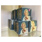 12 BOXES OF MARILYN MONROE TRADING CARDS