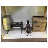 SHELF LOT, HOBART MEAT TENDERISER , SUNBEAM MIXER