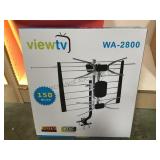 VIEW TV 150 MILE OUTDOOR ANTENNA, MODEL # WA-2800