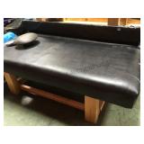 BLACK MASSAGE TABLE