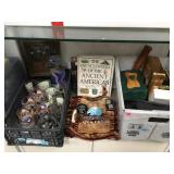 SHELF LOT, CAMERA, BELT BUCKLES & MORE