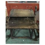 ANTIQUE DROP FRONT DESK