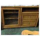 ROLLING TV STAND W/STORAGE