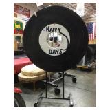 HAPPY DAYS/ SS MINNOW ROLLING PROP SIGN