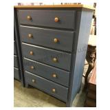5 DRAWER DRESSER