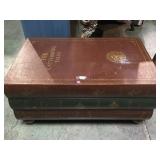 STACKED BOOKS COFFEE TABLE W/ DRAWER