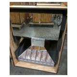 MIRRORED OBELISK BASE W/ CRATE