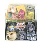 ANIMAL COIN PURSES & SILK JEWELRY POUCHES