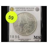 1896 MORGAN SILVER DOLLAR