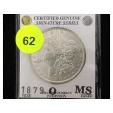 1879-O MORGAN SILVER DOLLAR