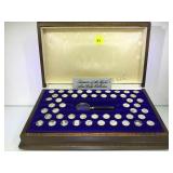 STERLING SILVER "TREASURES OF THE LOURVE MINI-COIN