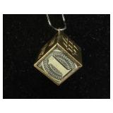 14K GOLD MONEY EMERGENCY BOX CHARM